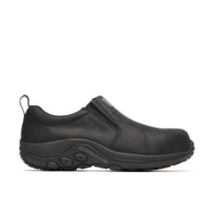 Men Jungle Moc Leather Hi-Vis Carbon Fiber Low Wide Width - Slip Ons