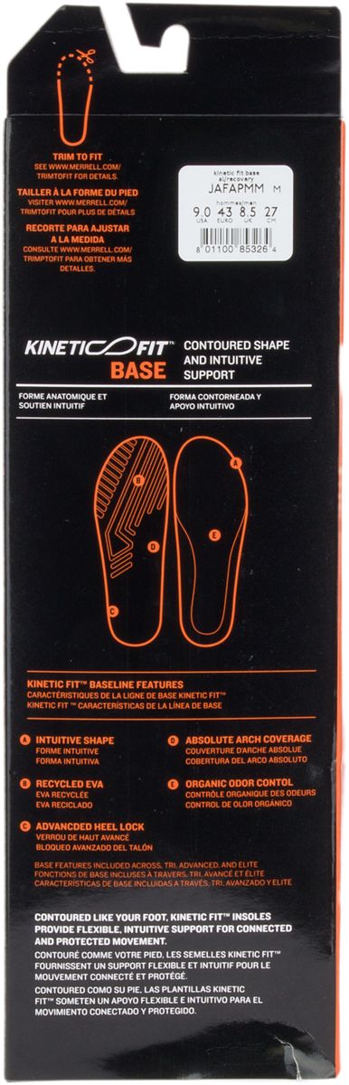 Women Kinetic Fit Base AL Footbed - Insoles