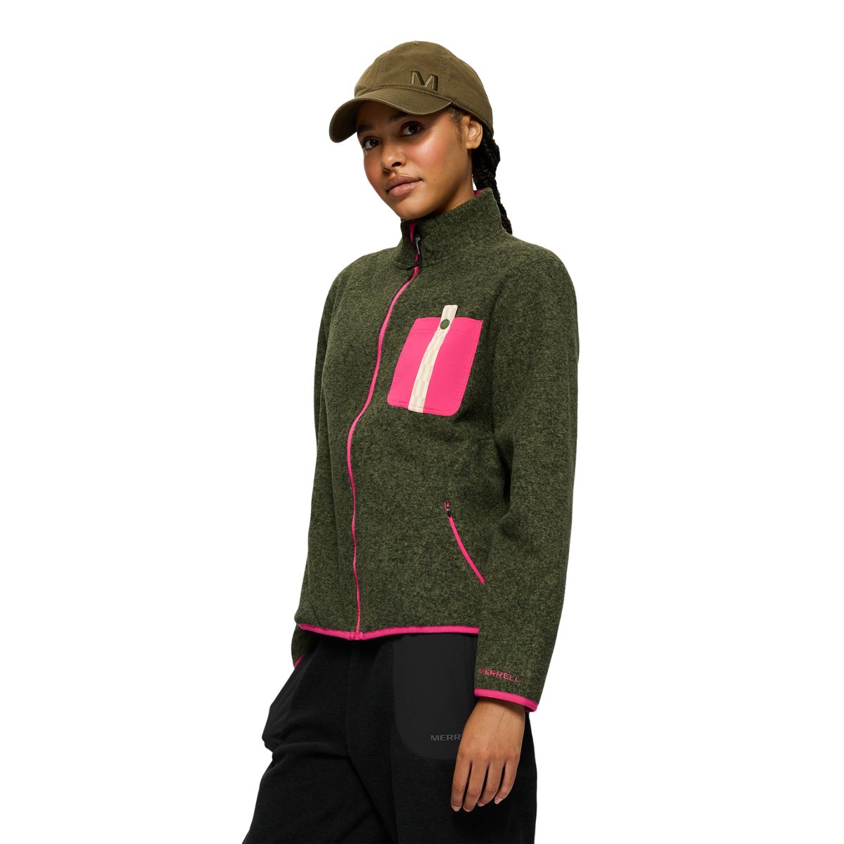 Womens Jungle Fleece Full Zip - Full zip / non hoodie